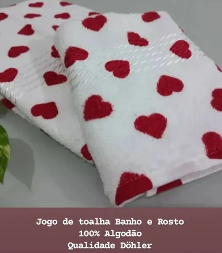 SUPER PROMOÇÃO - KIT PROMOCIONAL BANHO + ROSTO 100 ALGODÃO