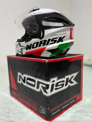 Capacete Norisk FF302 Soul Grand Prix Italy 61/XL + Caixa