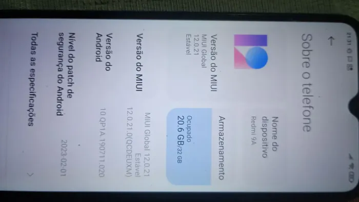 Celular xiaomi redimi 9