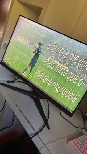 Monitor Gamer AOC Hero 24? 24G2SE 165Hz - Com Defeito na Imagem
