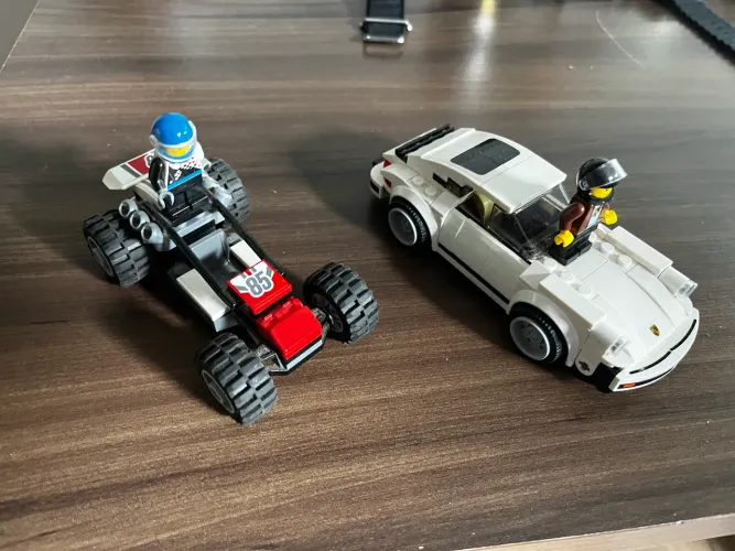 Carros de Lego porsche e buggy