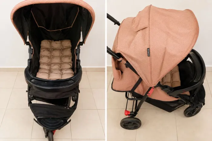: ? Carrinho de Bebê Cosco Reclinável - Muito Conservado | R$ 200