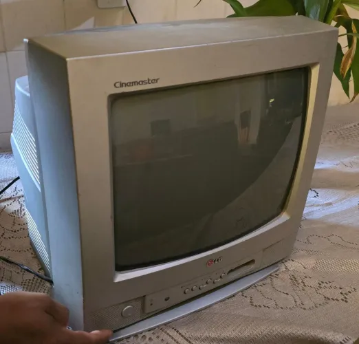 Tv de tubo CINZA 14 polegadas