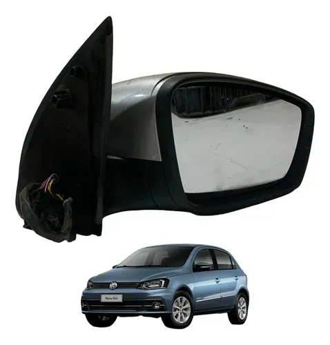 Retrovisor Direito Elétrico C/pisca Vw Gol G7 G8 2017 A 2023