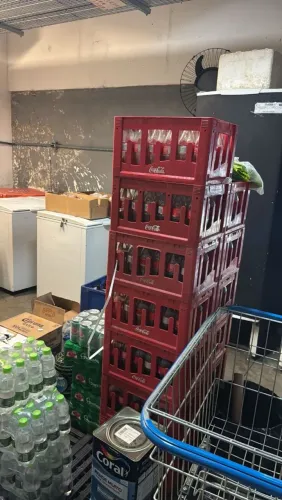 Caixa retornável Coca cola ks