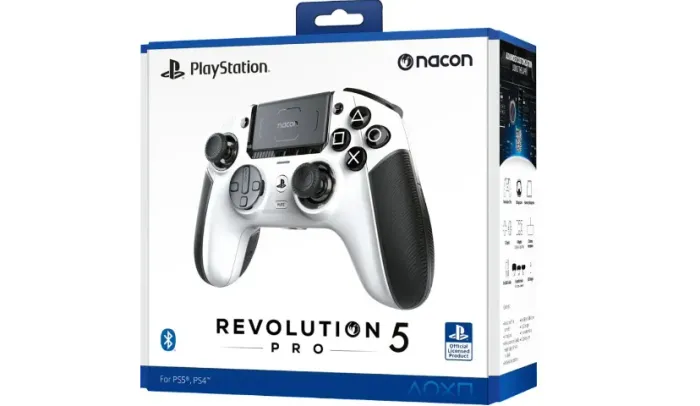 Controle Nacon Revolution 5 Pro para PS5/PS4/PC