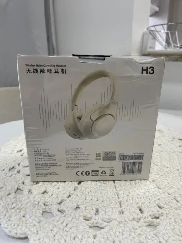 QCY H3 Bluetooth ANC Hi-Res | Novo Lacrado | Cancelamento de Ruído | 60h de Bateria