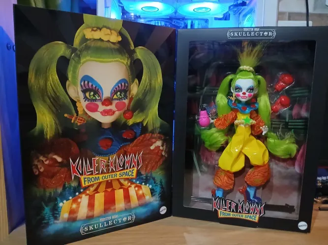 Boneca Monster High Skullector Shorty, Killer Klowns from Outer Space