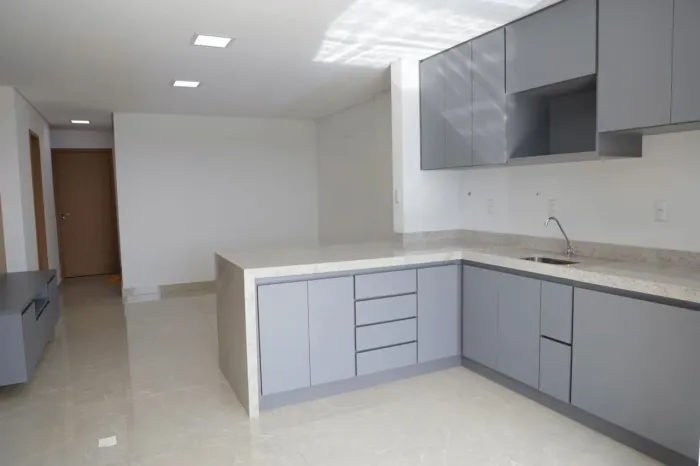 Apartamento novo de alto padrão para alugar a 400m do Lago das Rosas. 74530-020