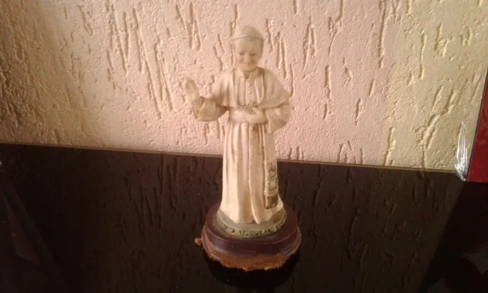 Papa Estátua Miniatura Decorativa