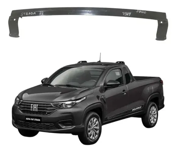 Alma Parachoque Dianteiro Fiat Strada 2020 2021 2022