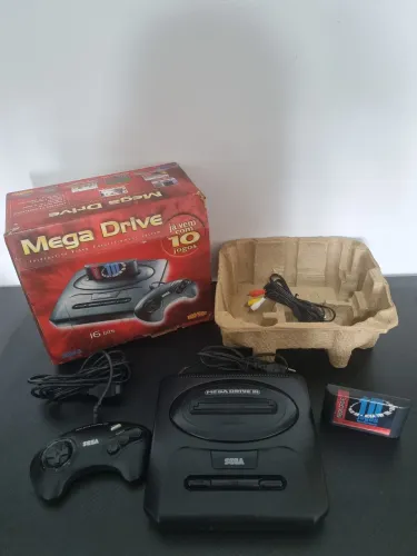 Mega Drive  com caixa