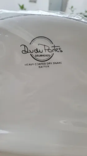 Pele Luen Dudu Portes Dry Snare Heavy Coated Caixa 14 - NOVA