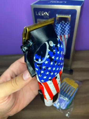 Máquina de cortar cabelo sem fio - até 4 horas de uso por dia - entrega grátis