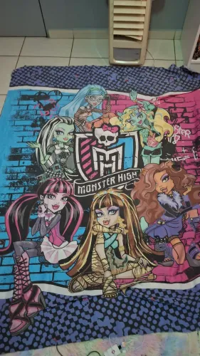 Lençol Monster High cama de solteiro