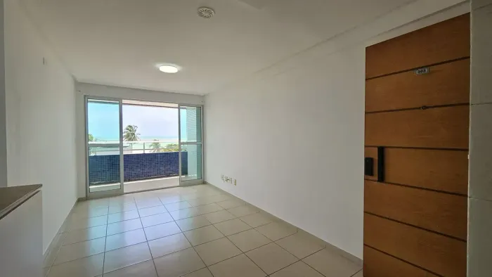 VENDE - Apartamento com 60m², varanda com vista mar, 2 suítes, 1 vaga - Manaíra