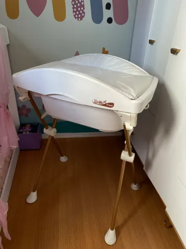 banheira infantil tchibum burigotto branca e cobre