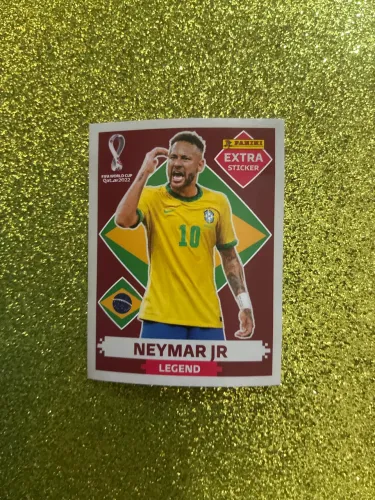 FIGURINHA LEGEND NEYMAR 2022 BORDÔ