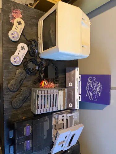 ? SUPER NINTENDO COMPLETO ? KIT COLECIONADOR RARO! ? Aceito troca por PS5!