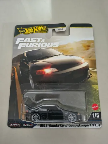 Hot Wheels Premium Civic fast furious velozes furiosos 1/64