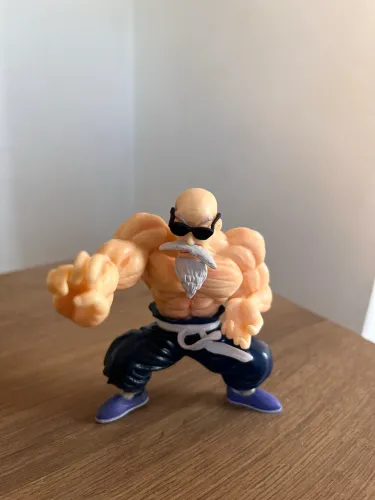 Boneco Mestre Kame (Kame Sennin) Dragon Ball Z - 10 cm | PVC Colecionável