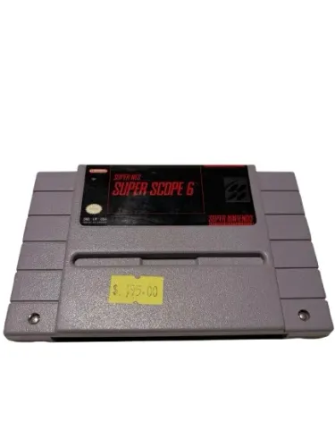 Fita de super Nintendo original super scope 6