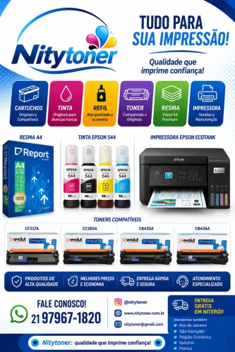 Cartuchos e toner