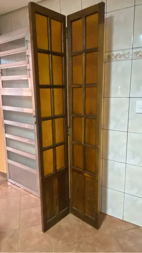 Porta Camarão completa com vidros e trilho