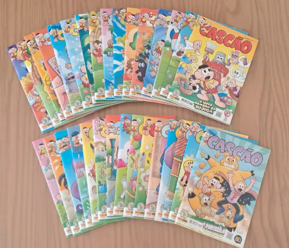 COLEÇÃO DE GIBIS DO CASCÃO - 31 REVISTA (1-31) MAIO 2015