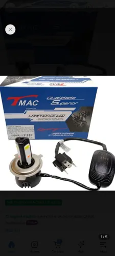 Farol Led 3d Titan 150 Bros 150/160 Moto
