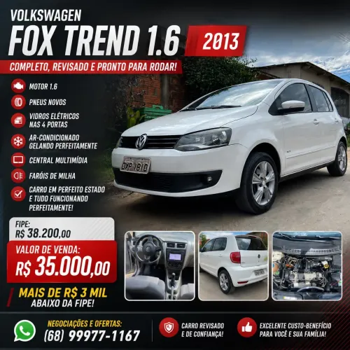 Volkswagen Fox 1.6 MI I Motion Total Flex 8V 5P 2014