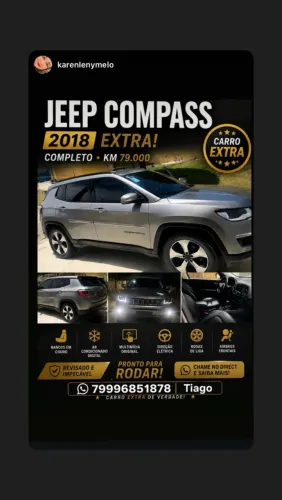 Jeep Compass Sport 2.0 4X2 Flex 16V Aut. 2018