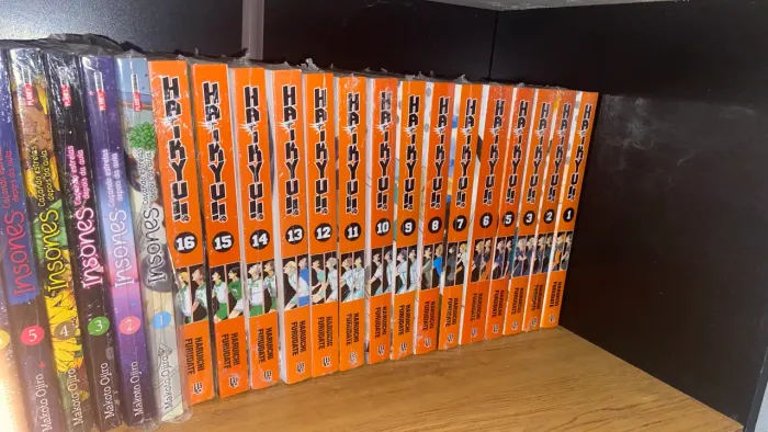 Manga HAIKYU 01 ao 16 lacrado