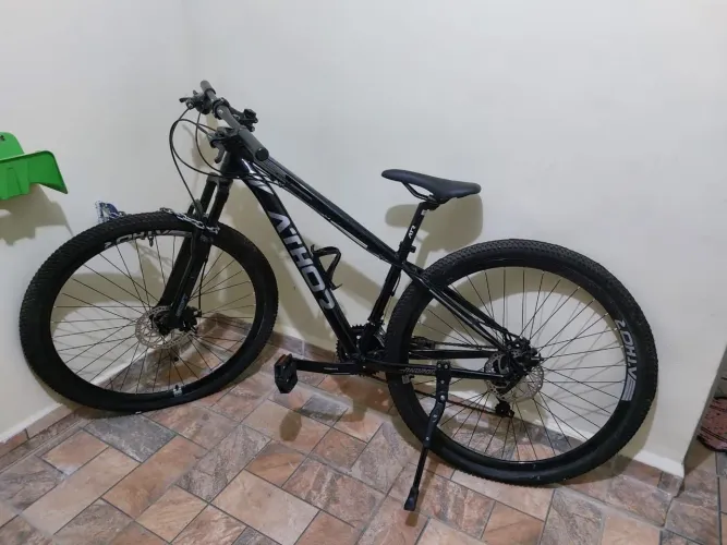 Bicicleta Athor Endroid Aro 29 + Capacete + 2 Sinalizadores