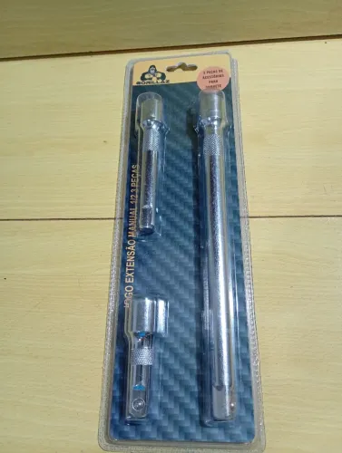 Jogo extensão manual 1/2" vários tamanhos