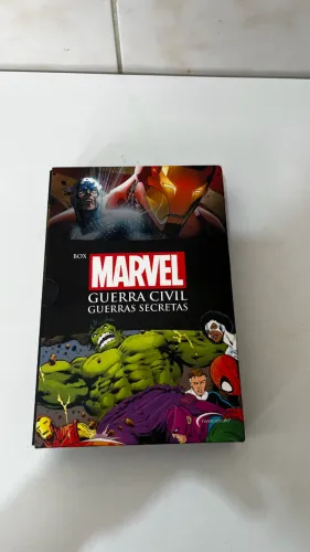Box Marvel Guerra Civil: Guerras secretas