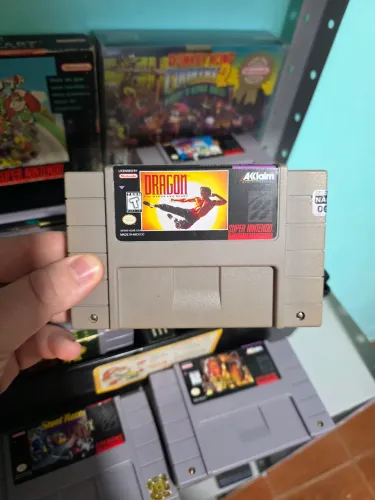 3 jogos de Super Nintendo (Stunt-Dragon-Cutthroat)