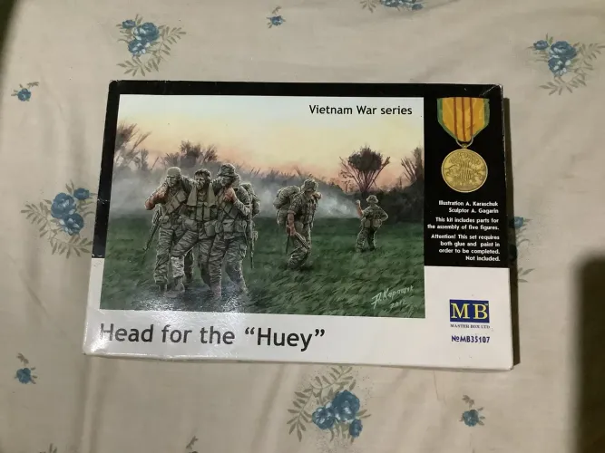 Master Box Head for The Huey, Vietnam War Series 5 Figures 1/35