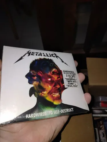 Cd metallica - hardwired tô self - destruct (lacrado)