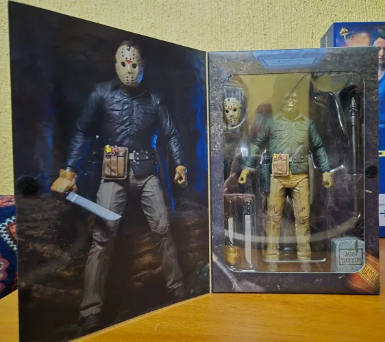 Friday the 13th Jason Lives Part Vl Neca completo (detalhe na lança)!