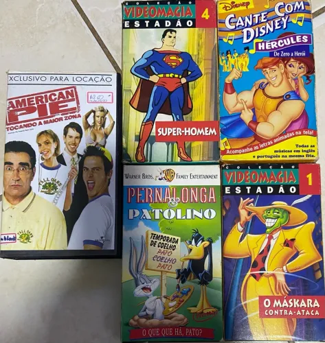 Fitas filmes VHS
