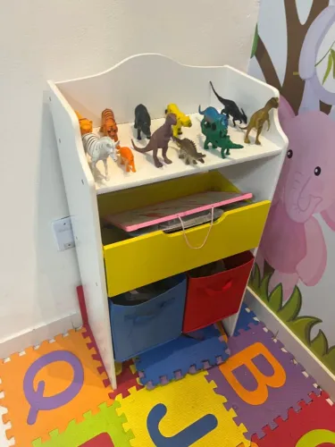 Organizador Infantil Kids + Lote de Brinquedos Inclusos
