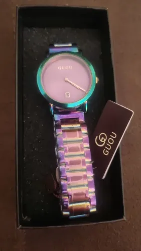 relógio feminino GUOU
