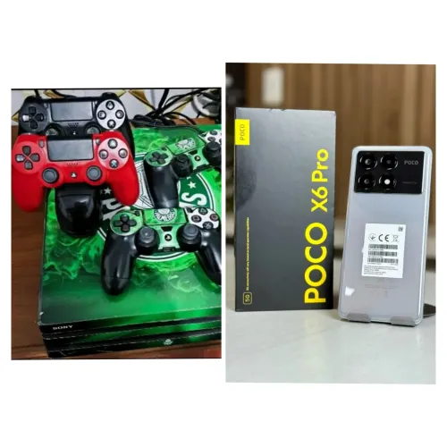 Troco PS4 pró e poco X6 pró 512 em PS5 Slim