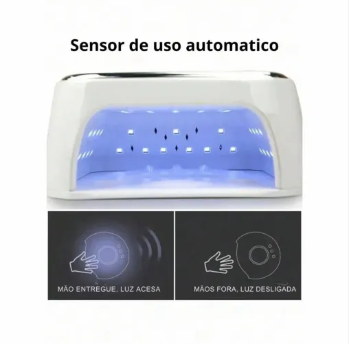 CABINE DE UNHA EM GEL BLUETOOTH