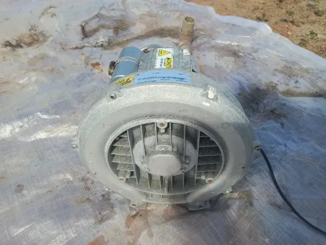 Compressor Soprador Radial 1,1 CV, JKW para tanque de peixes ou camarão 