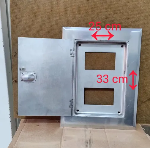 Caixa de Inox p/2 disjuntores