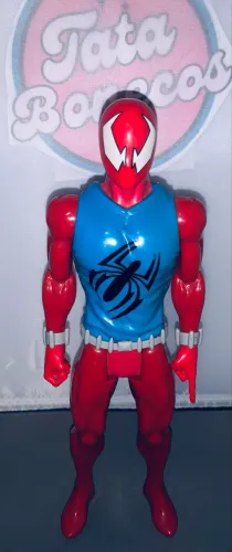 Aranha scarlate 30 cm semi novo hasbro 30 cm