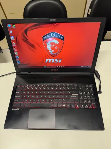 Notebook Gamer MSI GS63VR 6RF - GeForce GTX 1060 Core i7 16GB 1TB+128GB 15,6?