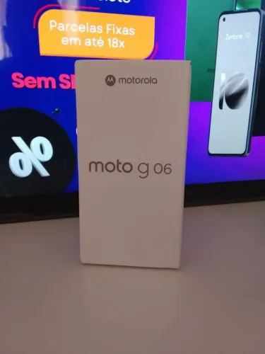 Moto G06 laranja
